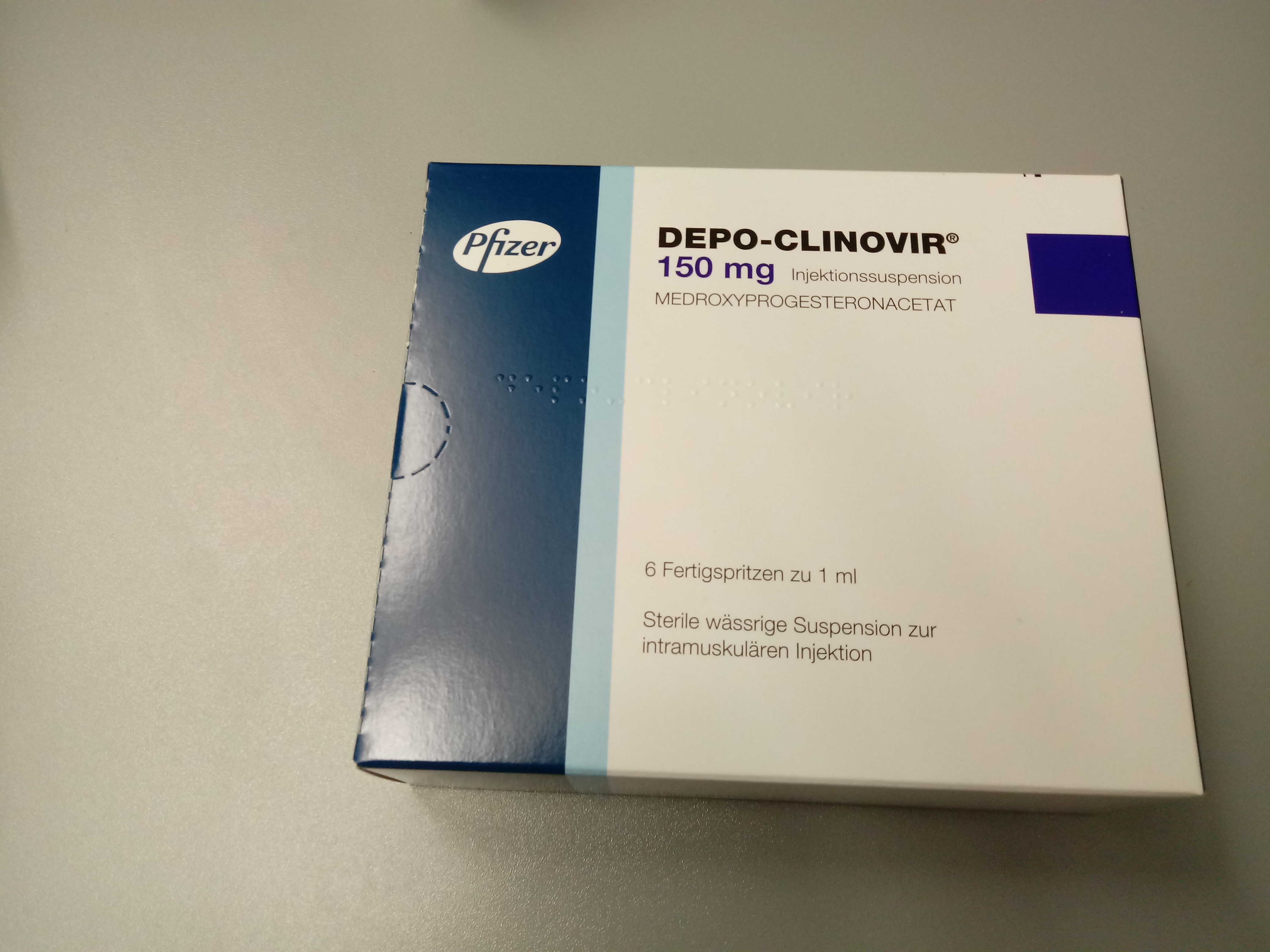 Depo-Clinovir 150mg/ml 6 FER